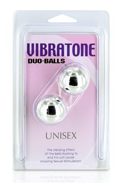 Duo Balls Vibratone - Argentée de chez SEVENCREATION