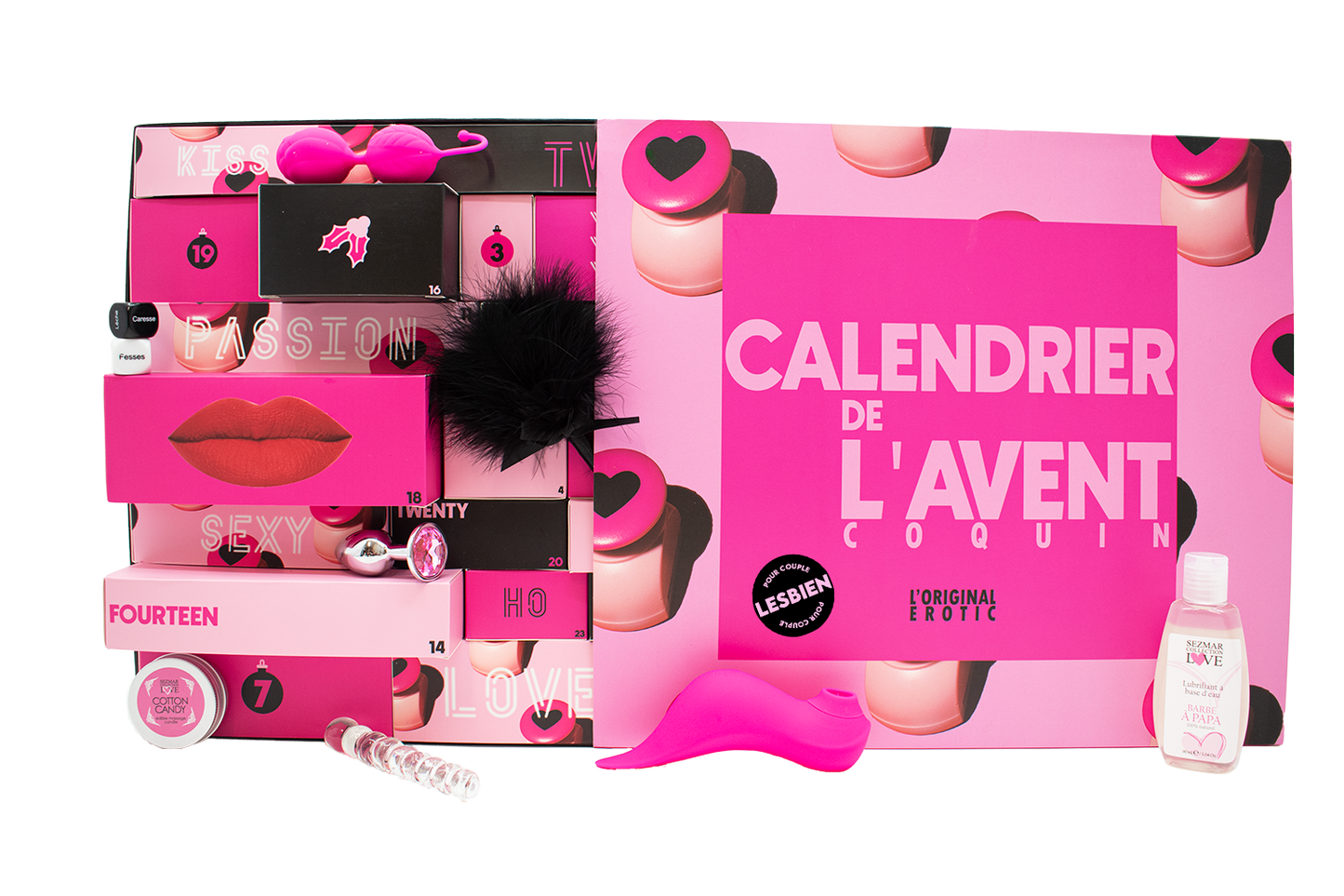 Calendrier de l'avent 2023 - ÉDITION ORIGINALE COUPLE LESBIEN ( N06 )