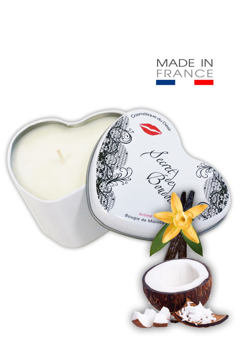 Bougie de Massage Gourmande de chez SECRET ( B08 )