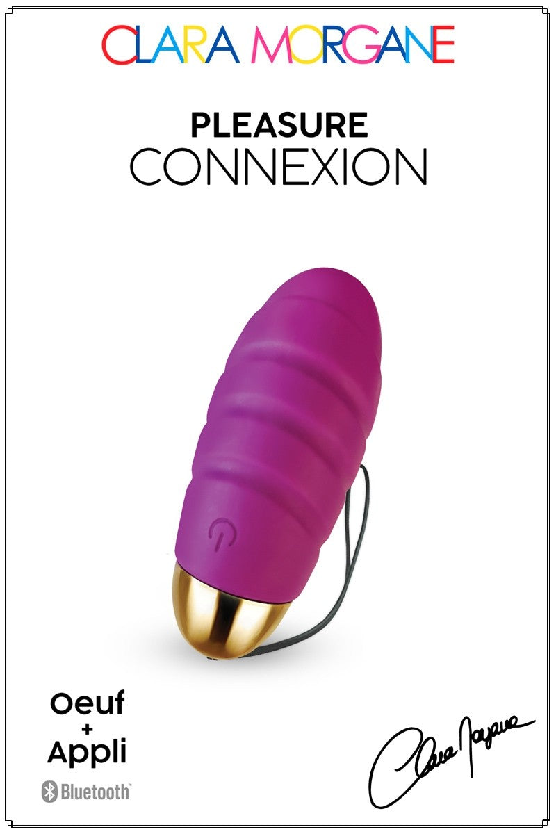 Oeuf vibrant USB connecté bluetooth de CLARA MORGANE SEXTOYS