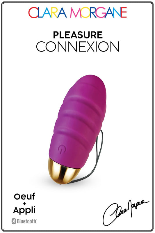 Oeuf vibrant USB connecté bluetooth de CLARA MORGANE SEXTOYS