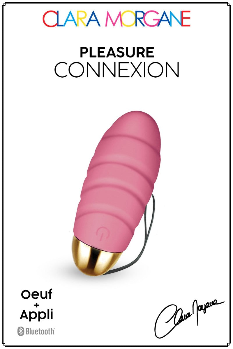 Oeuf vibrant USB connecté bluetooth de CLARA MORGANE SEXTOYS