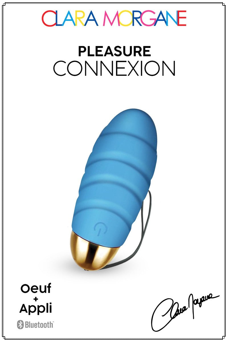 Oeuf vibrant USB connecté bluetooth de CLARA MORGANE SEXTOYS