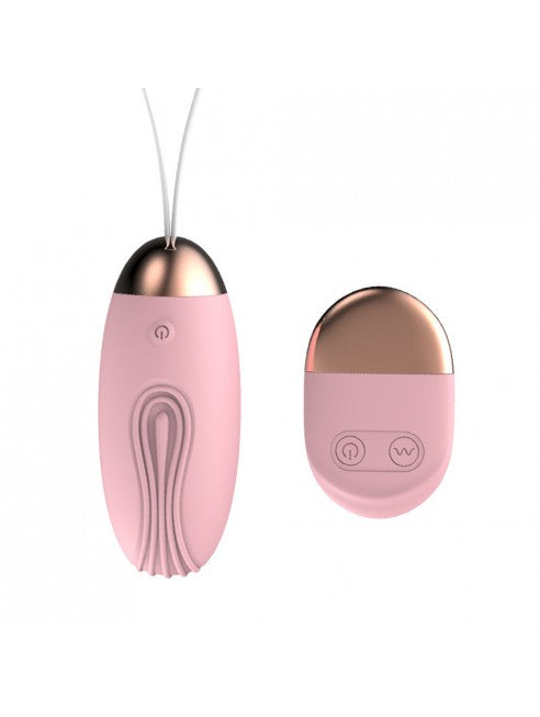 Oeuf Vibrant Rainuré USB Avec Télécommande de chez PLAISIR EMOI