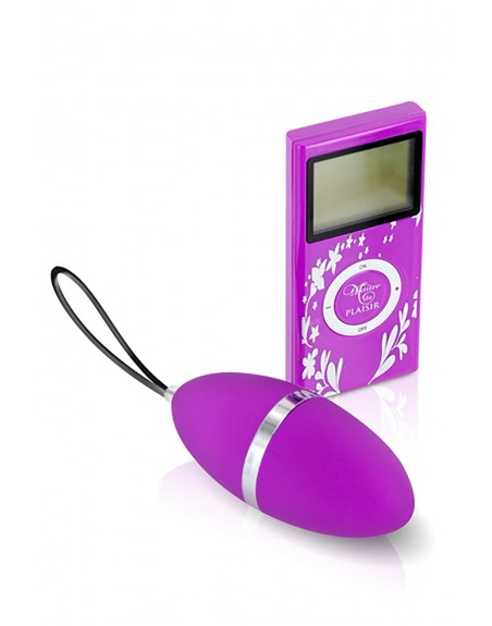 Oeuf Vibrant Noir 10 Vitesses Télécommande Écran LCD