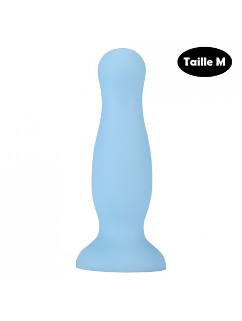 Plug Anal Ventouse  Pastel Taille M de chez PLAISIR EMOI ( PL02 )