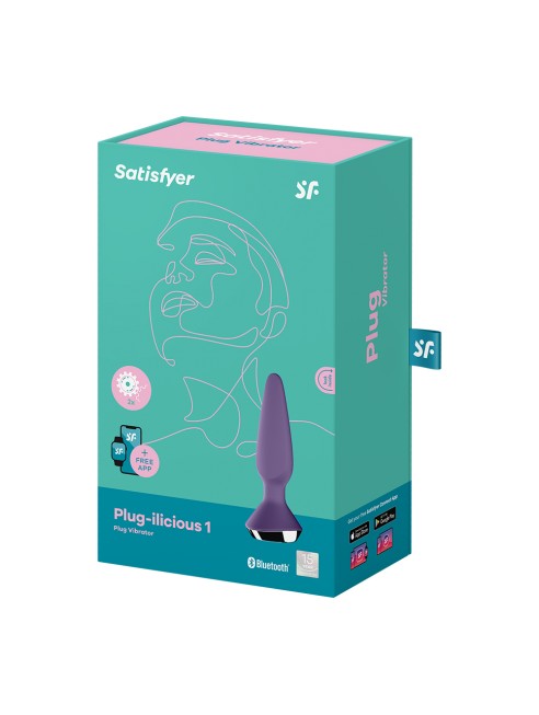 Plug Anal Vibrant Connecté USB Ilicious 1 de chez  Satisfyer ( PL05 )