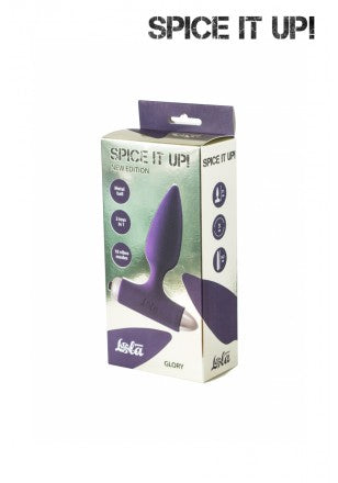 Glory Plug vibrant forme progressive et bullet Piles de chez SPICE IT UP ( PL13 )